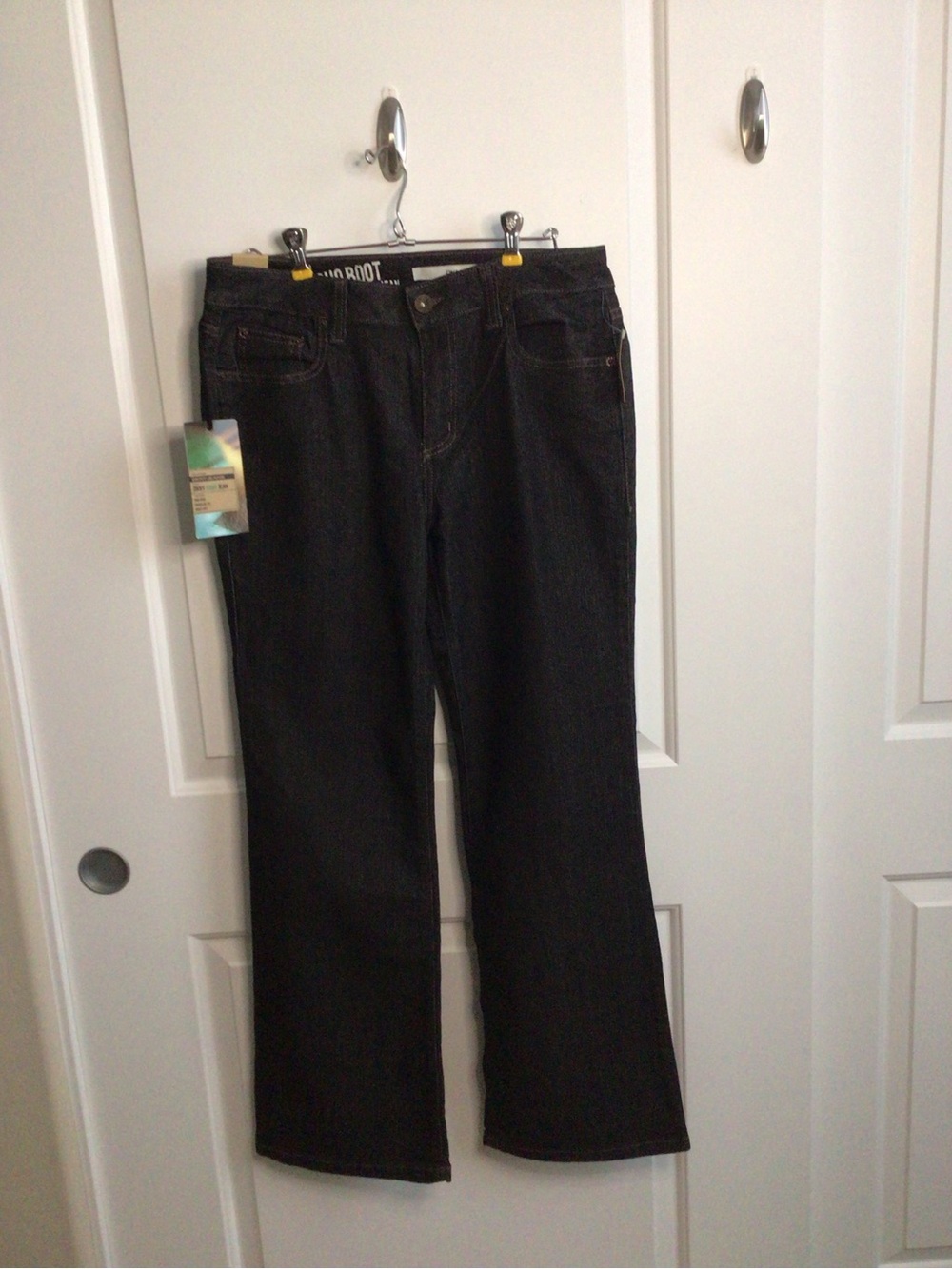 DKNY Women’s Black Boot-Cut Jeans